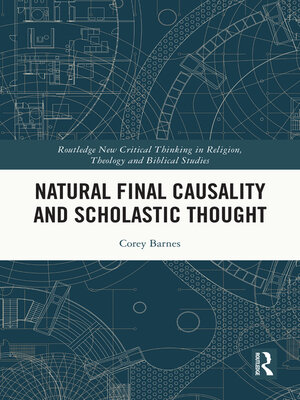 cover image of Natural Final Causality and Scholastic Thought